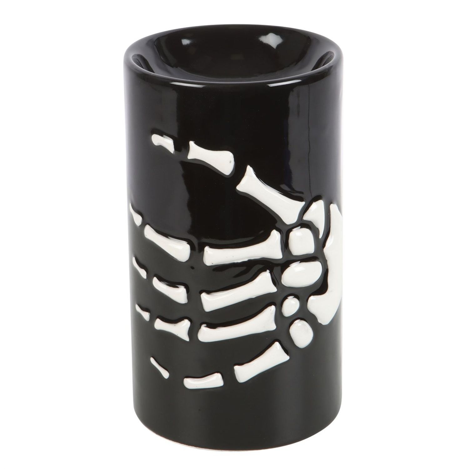 Something Different Unisex Black Skeleton Hand Oil Burner In - Image 2