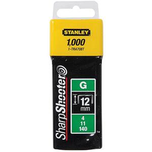 Stanley Tools Tra708T Heavy-Duty Staples 12mm Pack 1000