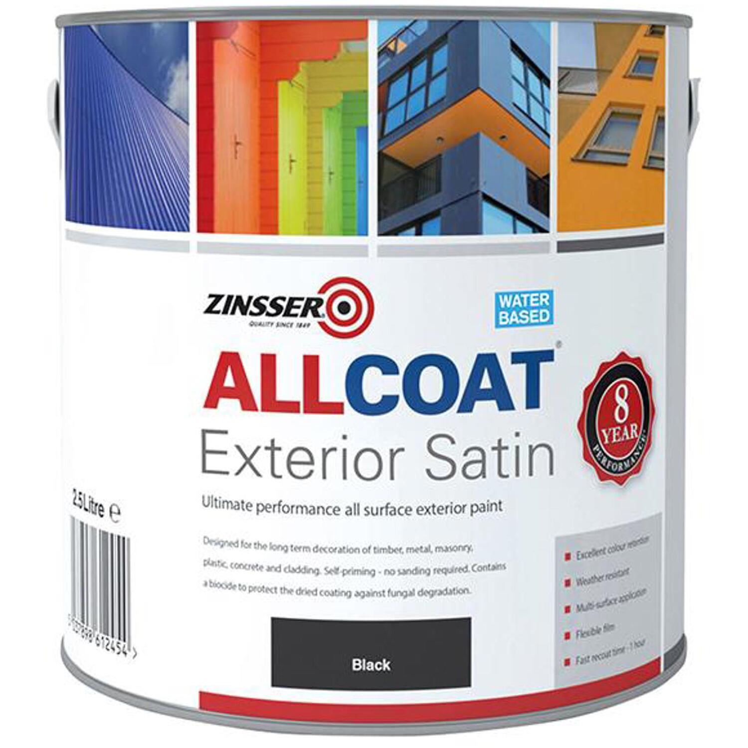 Zinsser Black Zn7200003c1 Allcoat® Exterior 2.5 Litre - Image 14