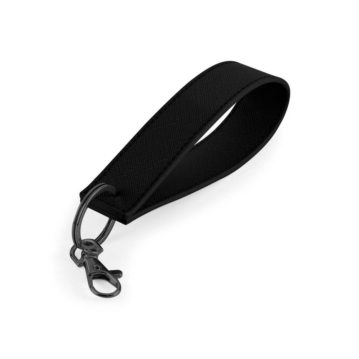 Bagbase Boutique Wristlet Keyring - Black/Black
