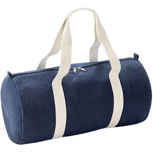 Bagbase Barrel Denim Duffle Bag