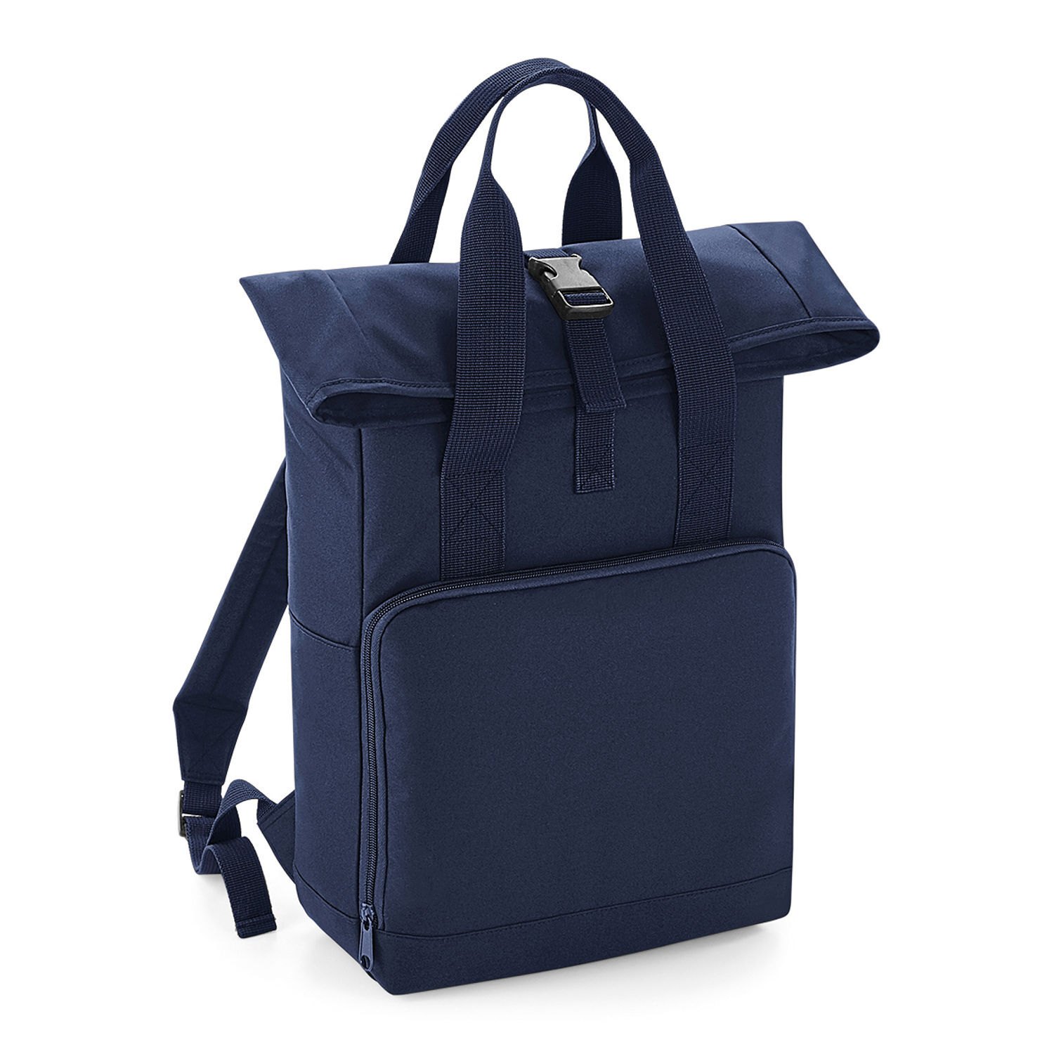 Bagbase Twin Handle Roll-Top Backpack - Navy Dusk