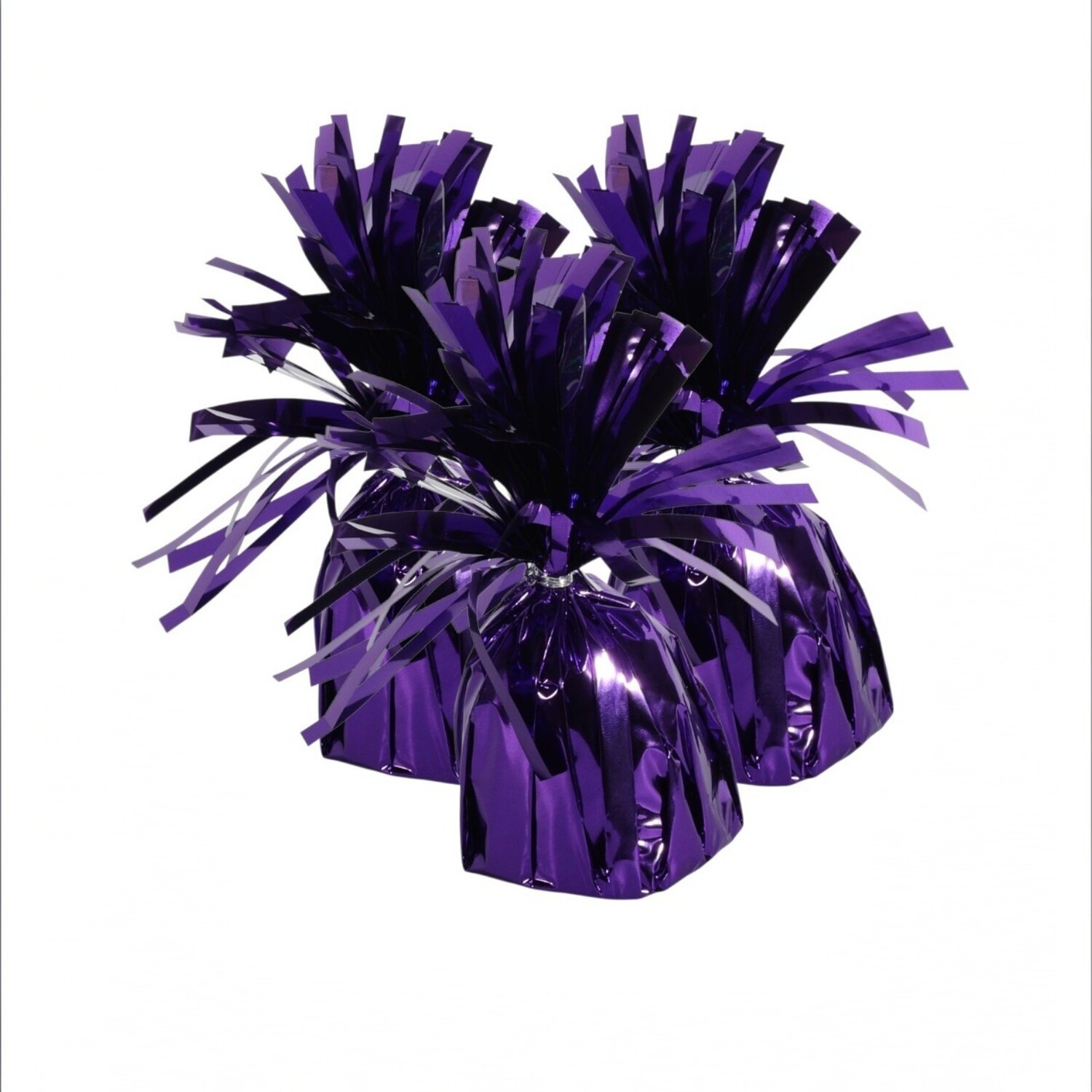 Kingsbury Gifts Pack Of 4 Balloon Weights - Purple