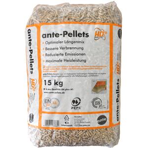 Ante Pellet Wood Pellets - EN Plus A1, 15kg Bag