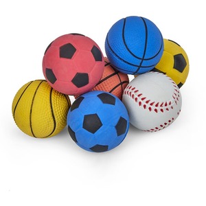 Petface Single Sports Sponge Ball Dog Toy