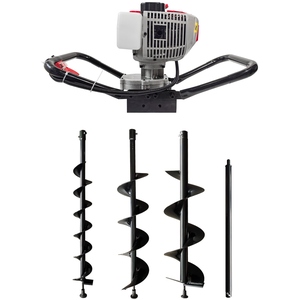 SwitZer Petrol Engine 62CC Earth Auger Post Hole Digger with Multiple Auger Bits