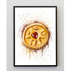 Jammie Dodger Art Print