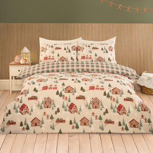 Gingerbread Town Duvet Set