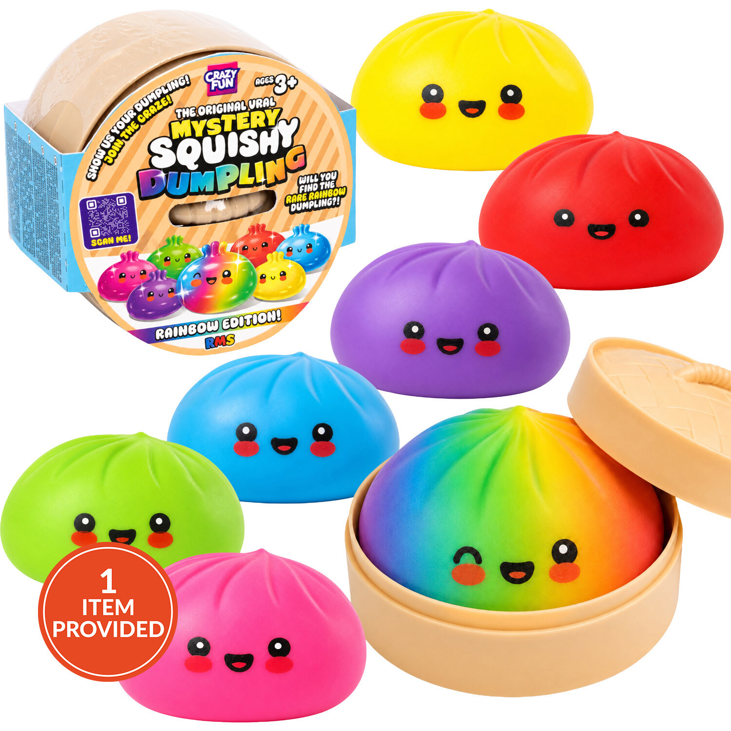 Crazy Fun Mystery Squishy Dumpling