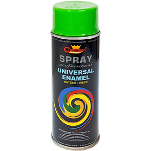 400 mL Yellow Green (RAL 6018) Universal Gloss Enamel Spray Paint, Fast Drying