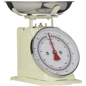 Olivier 5kg Cream Retro Kitchen Scale