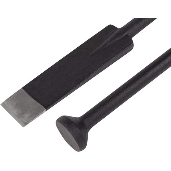 Roughneck 1.75m (69in) post hole digging bar - long chisel and tamper 7.5kg