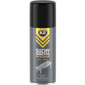 K2 PTFE Dry Lubricant 400ml Silicone-Free Spray - Colourless Dry Lubricant