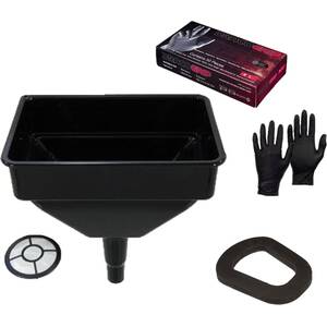 Pegdev Jerry Can Bundle Seal Funnel & Nitrile Gloves