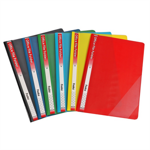 Pack of 12 Black Project File Folders