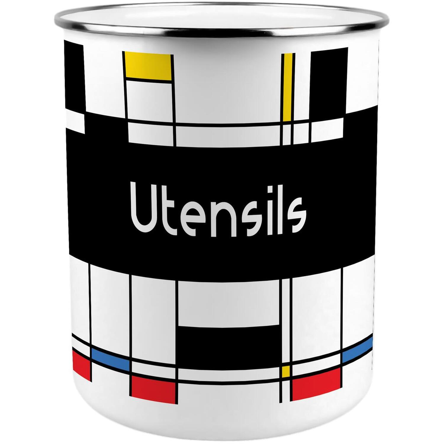 B&Q - Retro Art Deco Kitchen Utensil Holder - Image 2