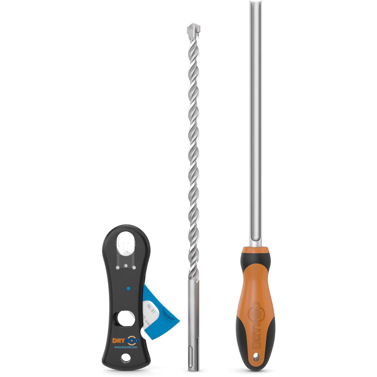 Dryzone System Tool Kit For Dryrod And Dpc Cream Installation - Black