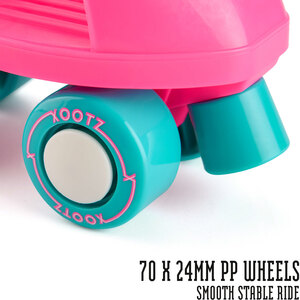 Xootz Kids Beginner Roller Skates Pink