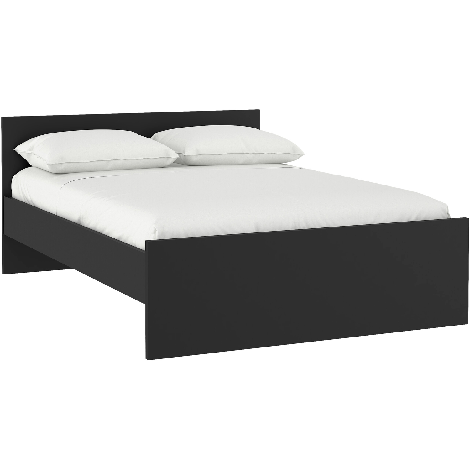 Furniture to Go - Florence Double Bed Frame - Black - Wood - Image 2