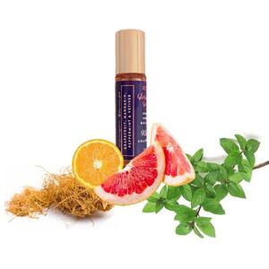 White Grapefruit, Mandarin, Peppermint and Vetiver Roll-on Oil shot 18640369