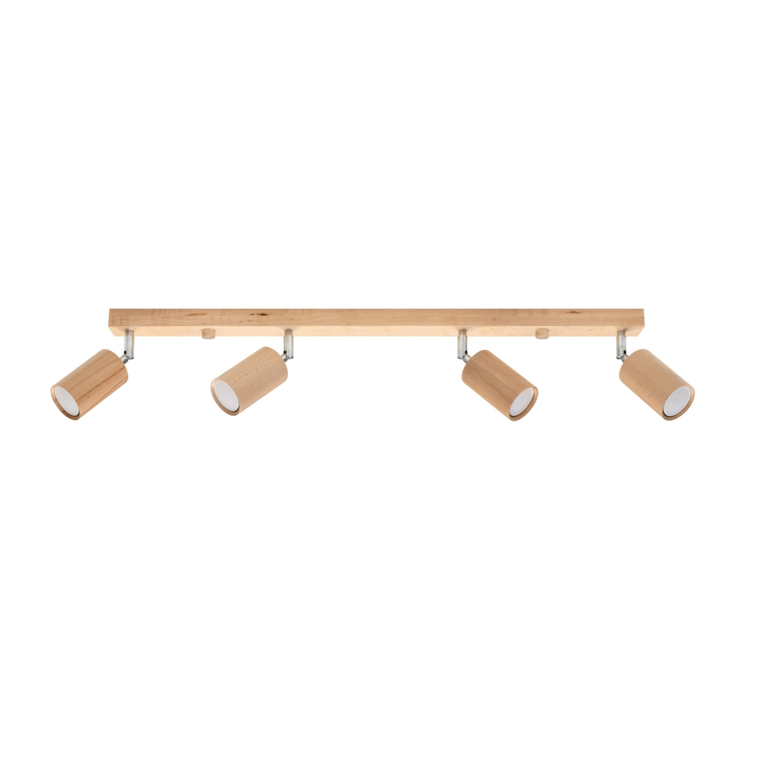 Sollux Lighting Ceiling Lamp Berg 4 Natural Wood - Oak