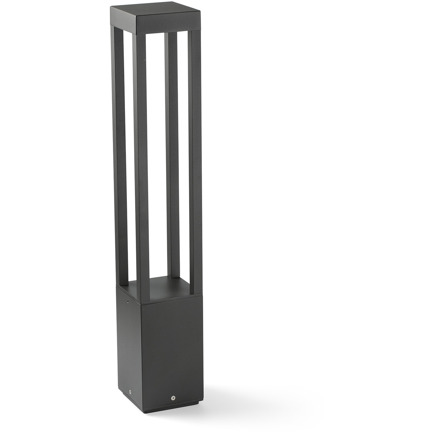 Agra 65cm Outdoor Bollard Dark Grey 2700K IP55 - Image 2