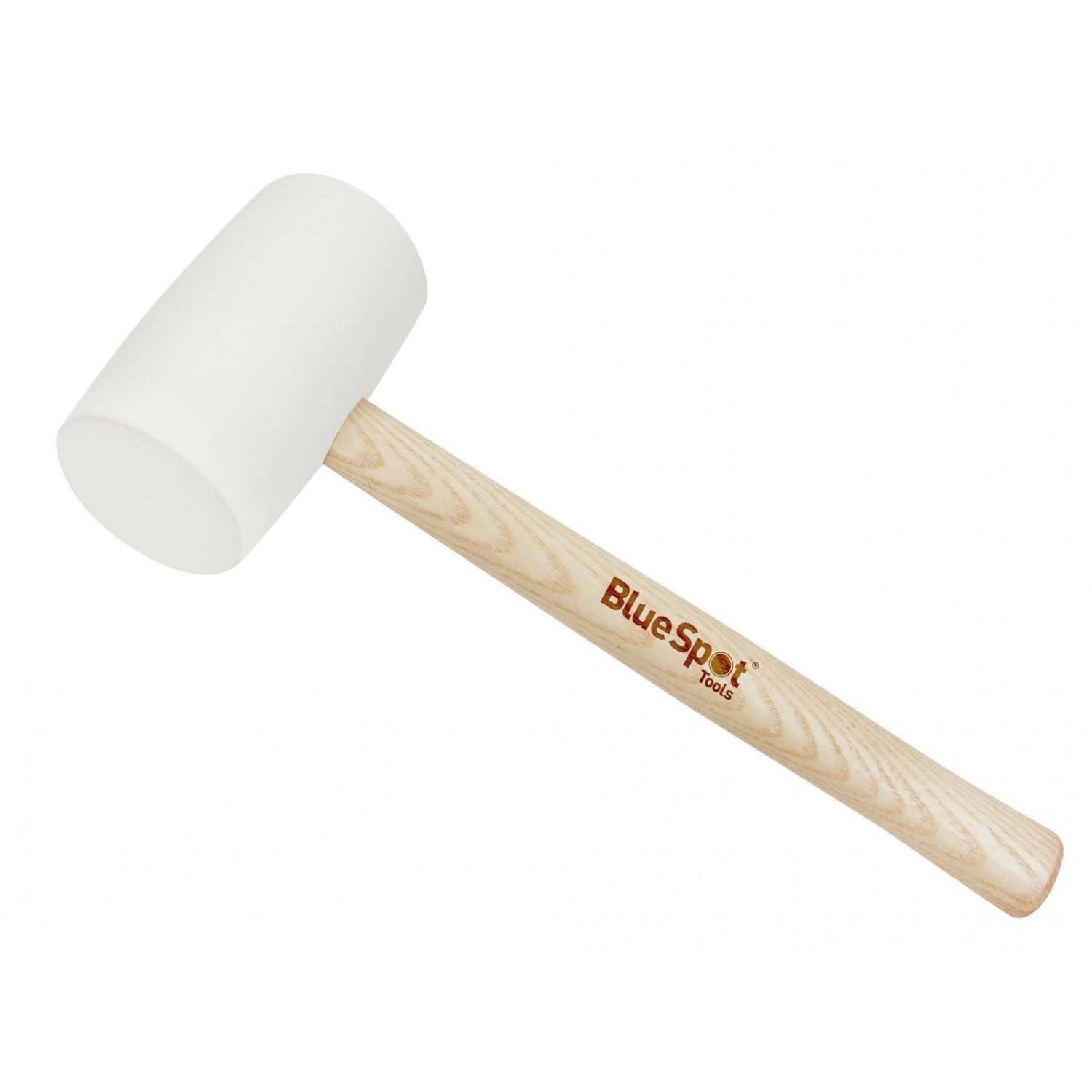 Bluespot Tools White Rubber Mallet 454G (16Oz) - Multi Colour