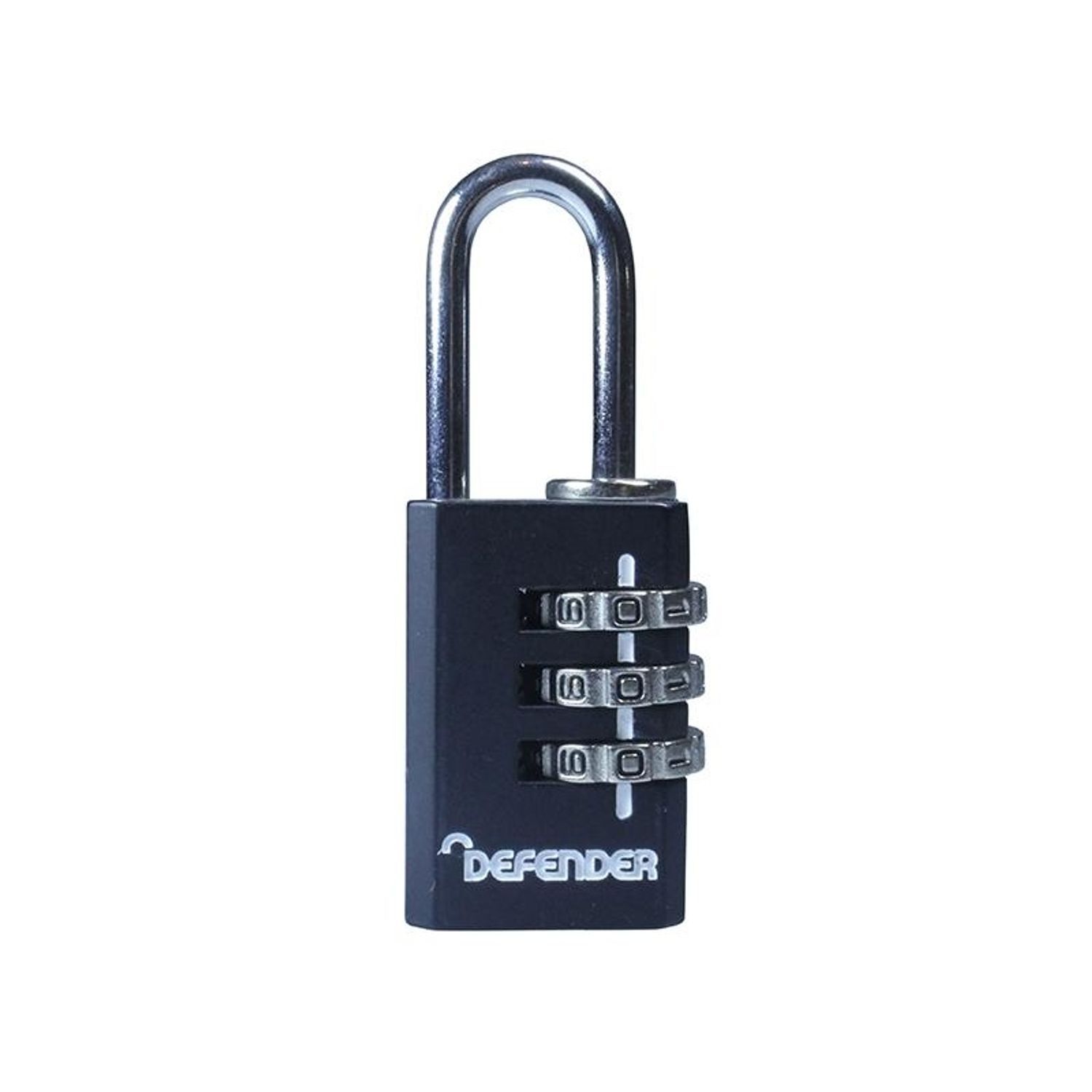 Defender Die-Cast Combination Padlock - Multi Colour