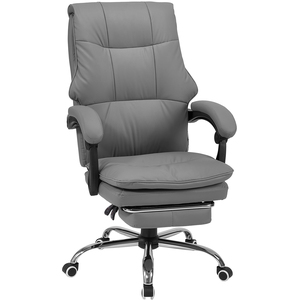Reclining Office Chair with Footrest