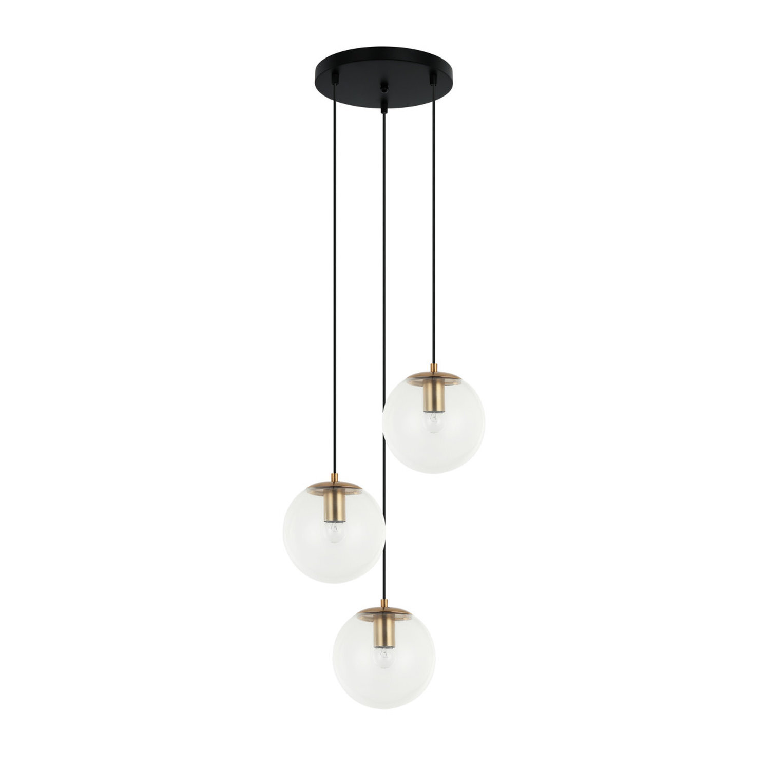 Italux Lighting Sarpo Pendant Light Brass - Brass