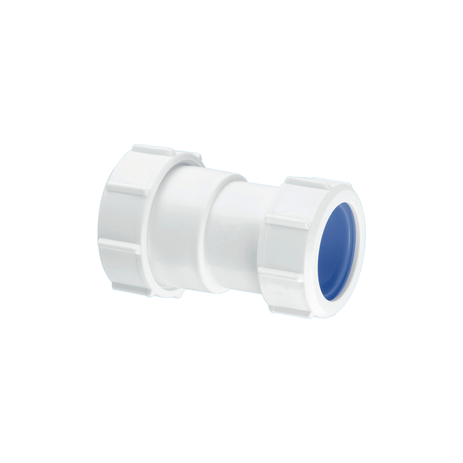 McAlpine Z28L-ISO Straight Connector-Multifit x European Pipe Size 2" x 50mm, White - Image 4