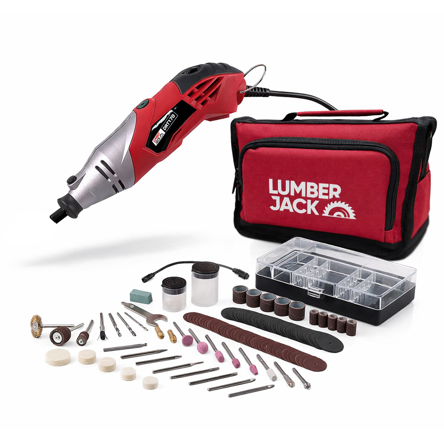 Lumberjack Rotary Tool With Accessories - Image 5