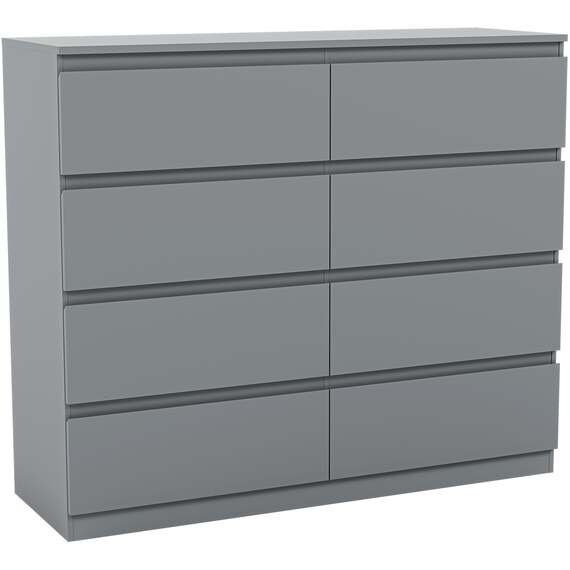 Contemporary 8 Drawer Chest of Drawers