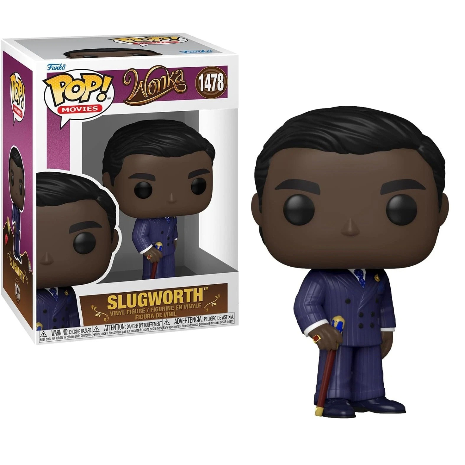 Funko Willy Wonka & The Chocolate Factory Pop! Vinyl Figure Slugworth - Image 8