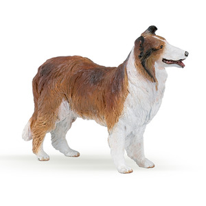 PAPO Dog and Cat Companions Collie Toy Figure