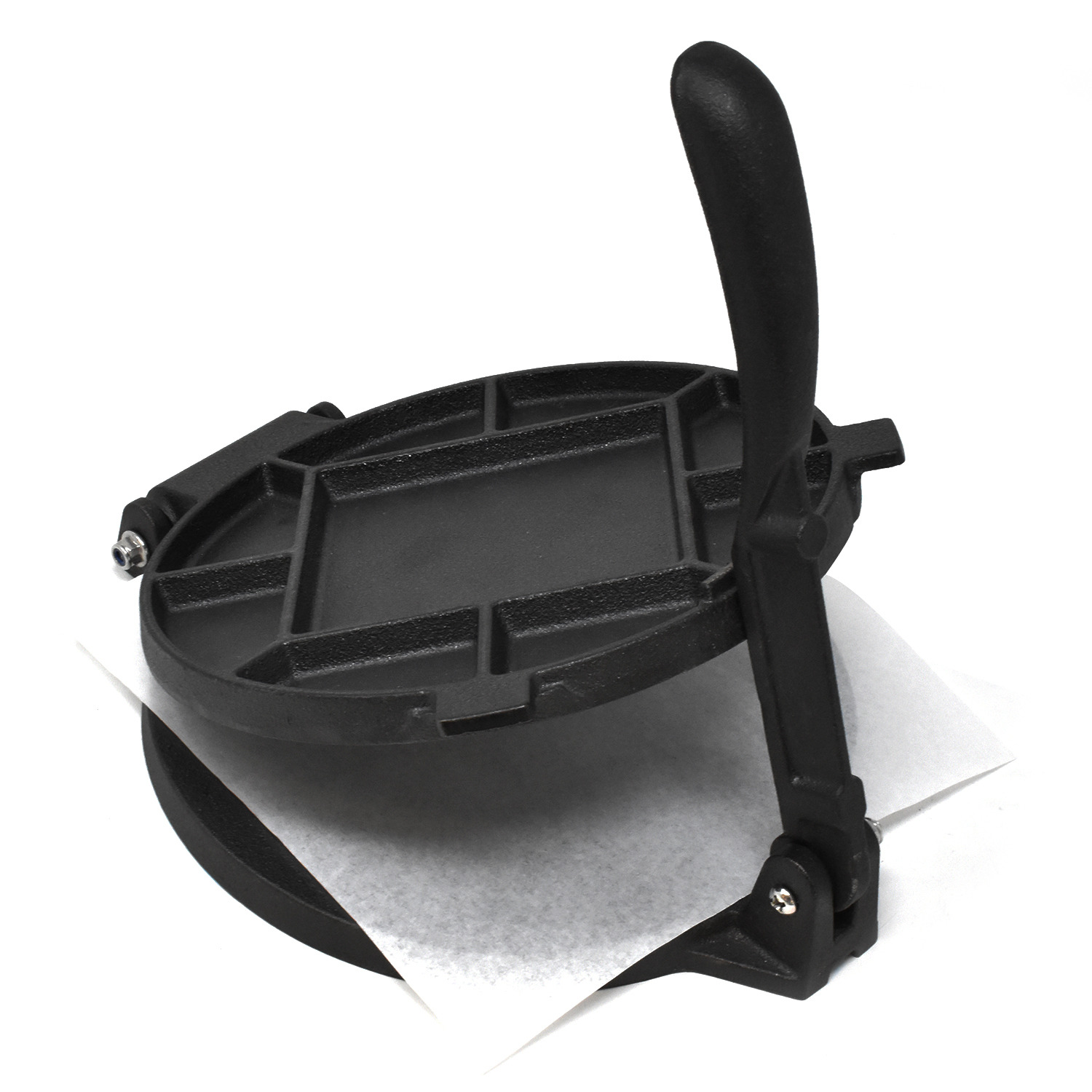 Image of Cast Iron Tortilla Press - Black