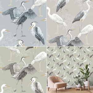 Rasch Heron Crane Bird Animal Nature Wallpaper