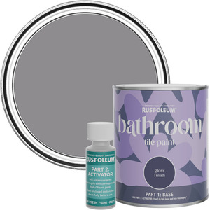 Rust-Oleum Bathroom Tile Paint in Gloss Finish - Iris 750ml