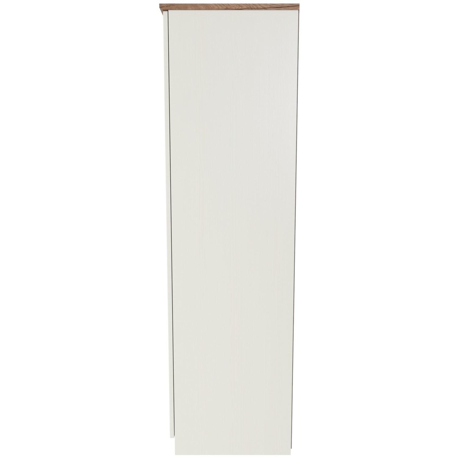 Victoria Ready Assembled 2ft6in Plain Wardrobe - Cream Ash Riviera Oak