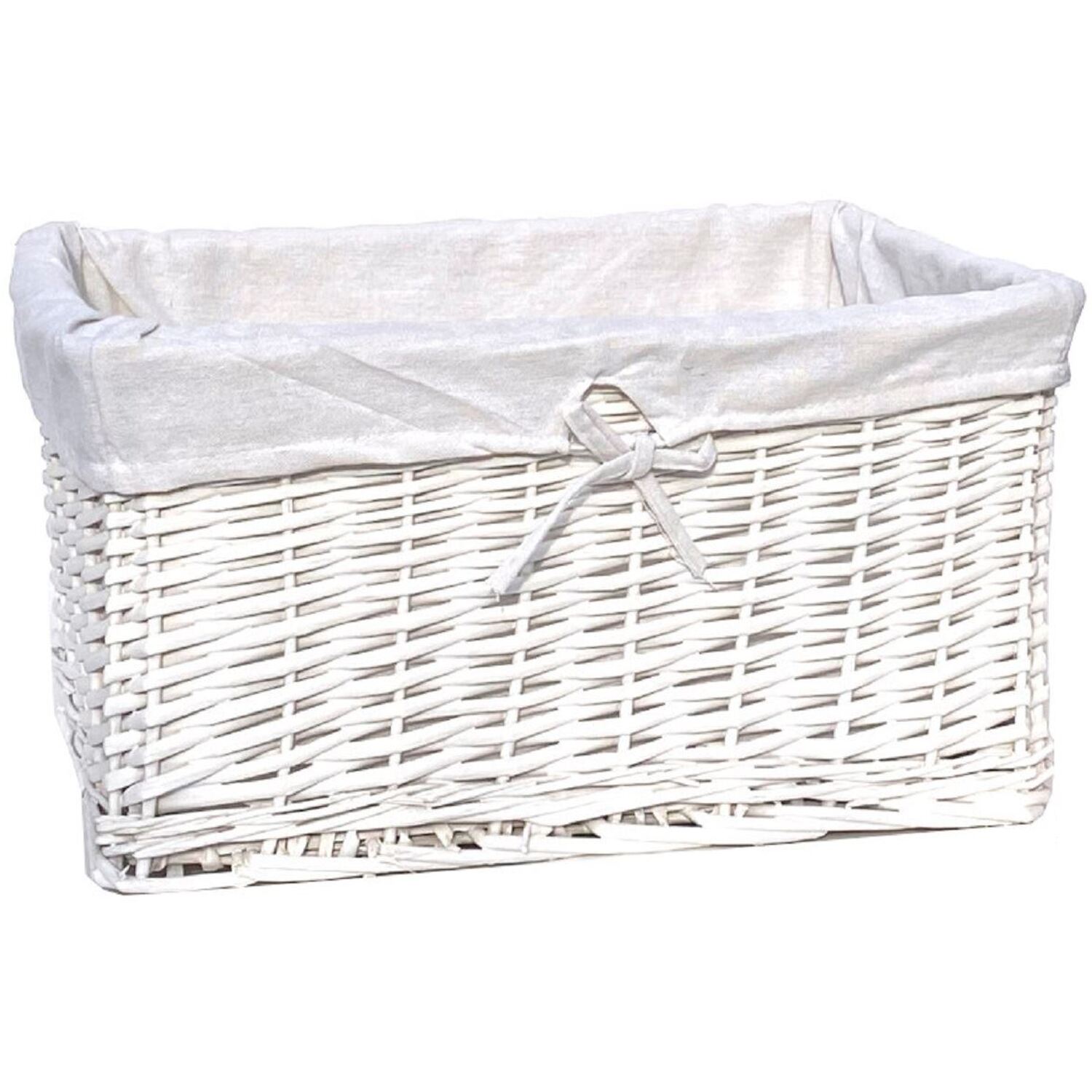 Image of Willow Wicker Wider Storage Basket Xmas&hellip;