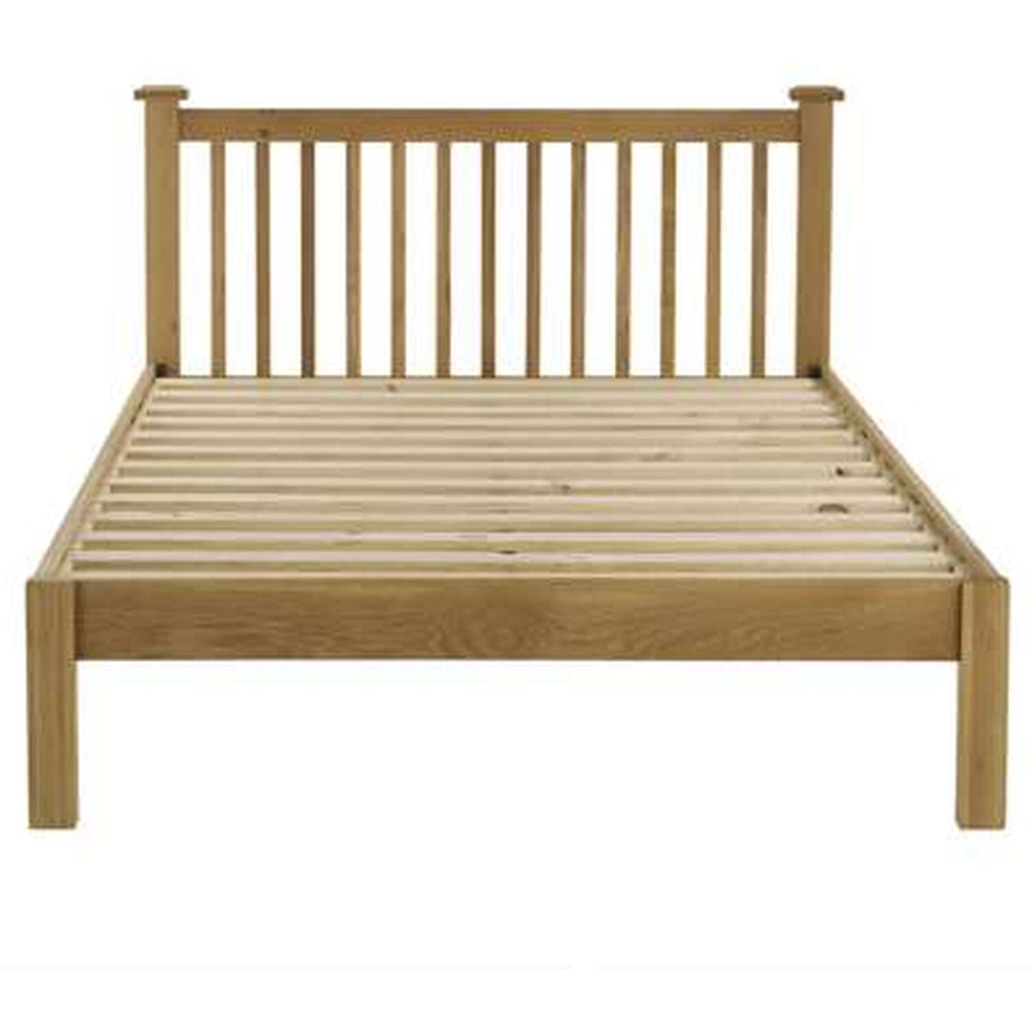 Birlea Woburn Bed Oak Veneers - Brown King