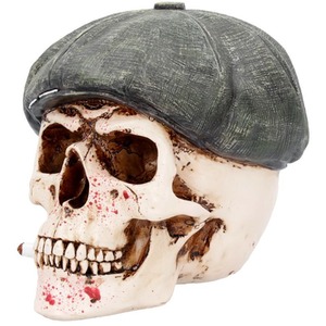 The Boss' Skull With His Flat Cap Ornament
