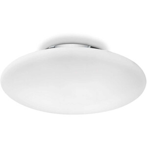 Smarties Bianco 3 Light Ceiling Flush Light