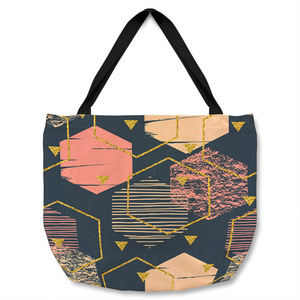Hexagons Tote bag
