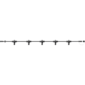 5 Way Mains Connector Black  IP65