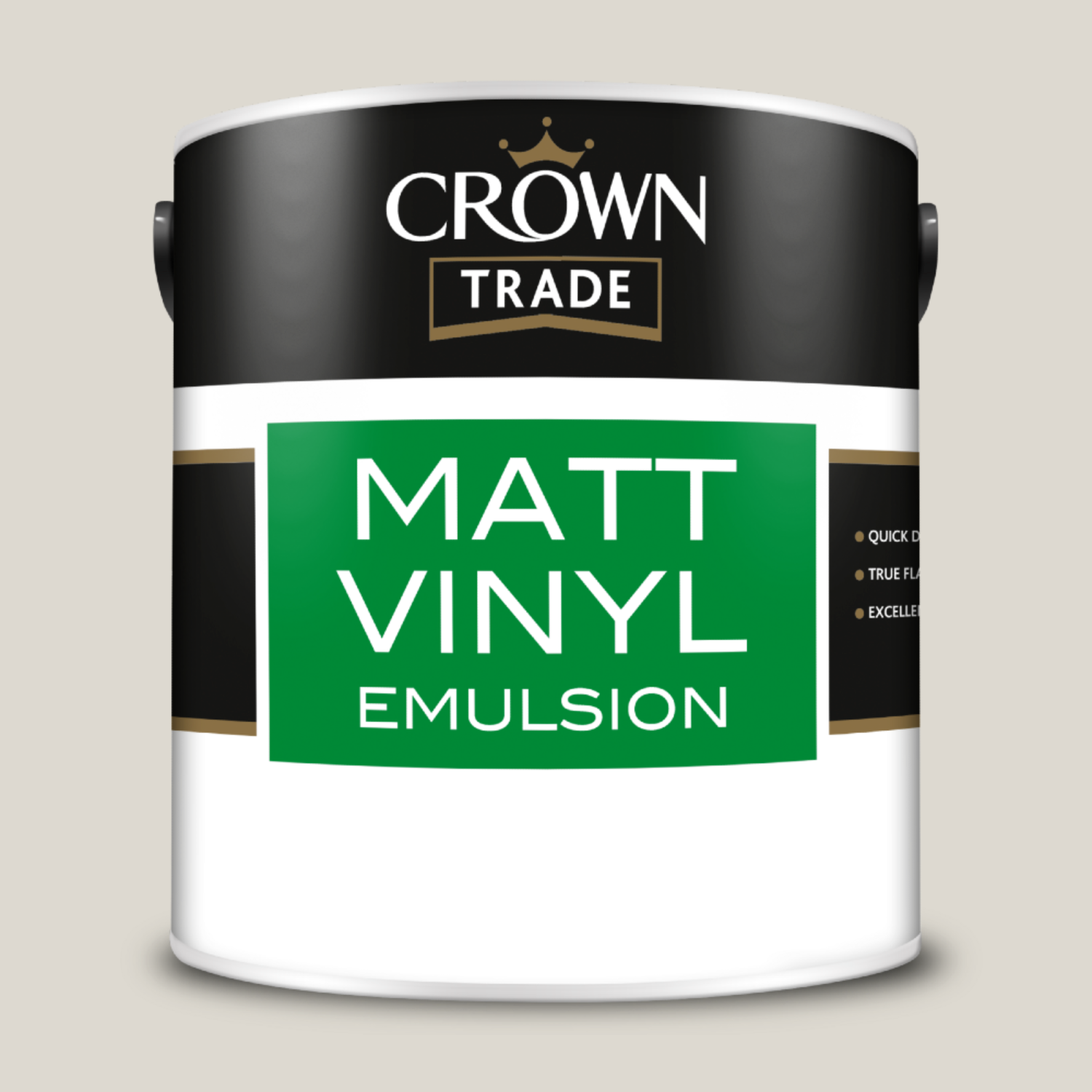 Crown Trade Vinyl Matt Mixed Colour - Snowfall  / 2.5l
