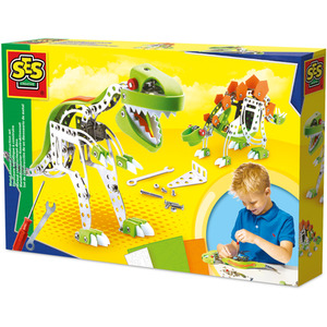 SES Creative Metal Dinosaur Construction Set