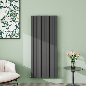 Anthracite / 160cm / 68cm Vertical Flat Panel Radiator Central Heating Rad 1600-1800mm Double Anthracite shot 7864823