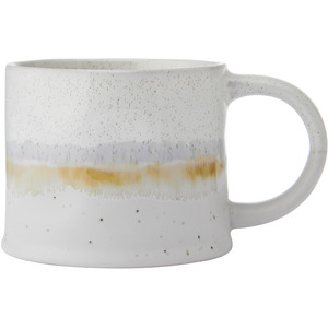 Mikasa White Reactive Glaze Stoneware Mug, Cup for Tea and Coffee, 450ml