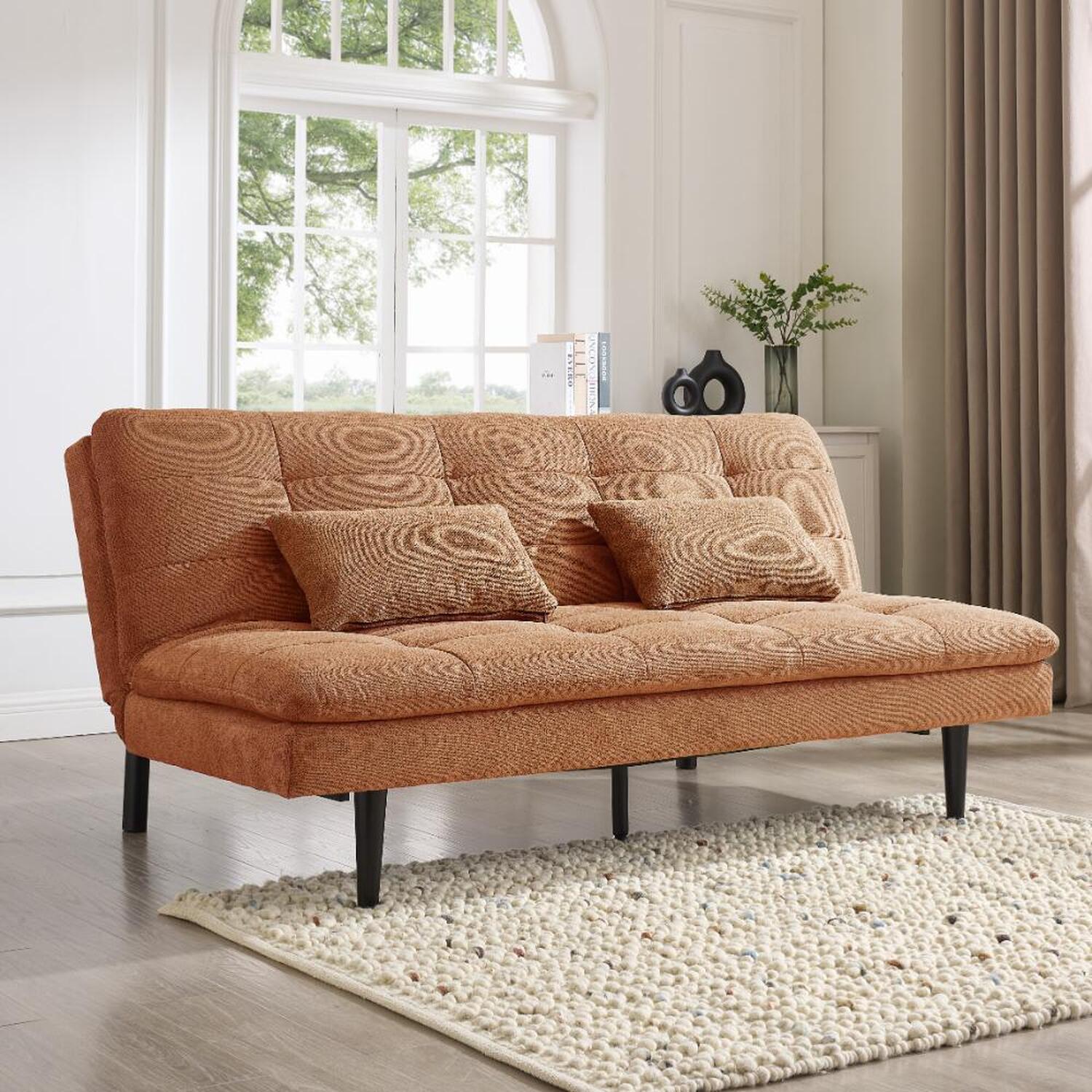 Grs Butterfly Sofa Bed - Burnt Orange
